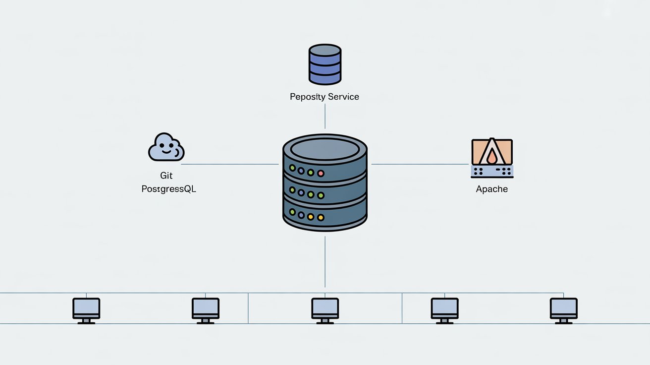 Gitea Setup on Debian/Ubuntu (LAN Access, PostgreSQL, Apache)