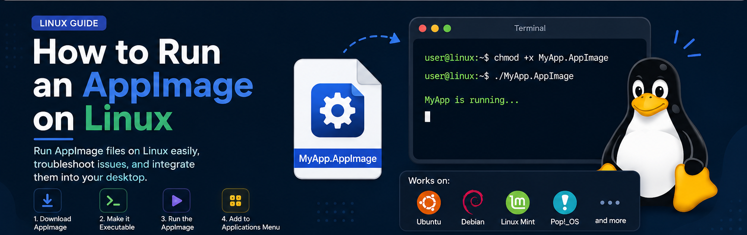 How to Run an AppImage on Linux (Ubuntu, Debian & More)