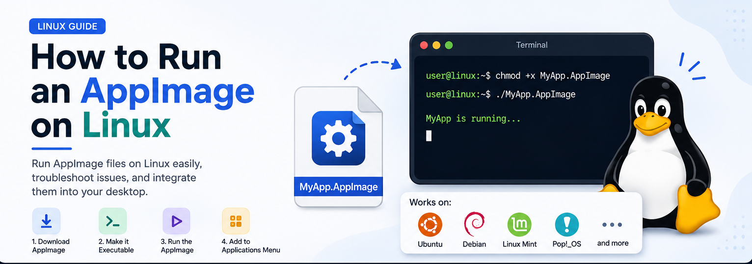 How to Run an AppImage on Linux (Ubuntu, Debian & More)